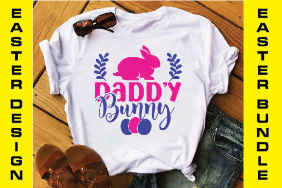 Daddy Bunny Svg Design: Graphics and Print Templates for Modern Publishing