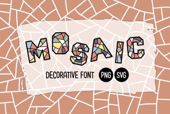 Mosaic SVG PNG Font Graphics and Illustrations Review