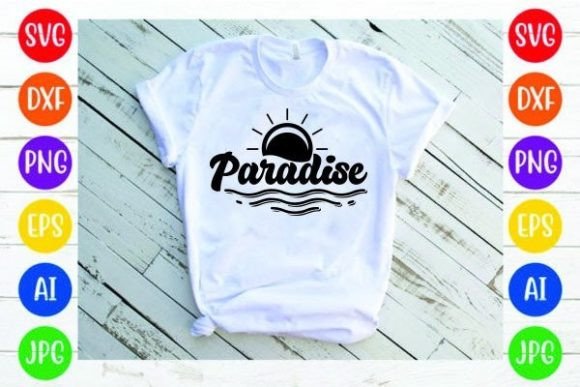 Paradise Design: Premium Graphics for Print Templates
