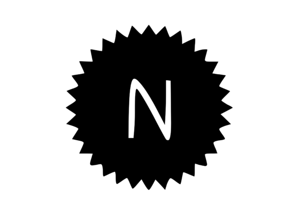 Sales Flash with Mono Letter N: Graphics & Crafts Review