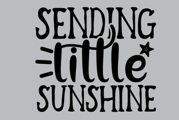 Sending Little Sunshine Graphics for Print Templates