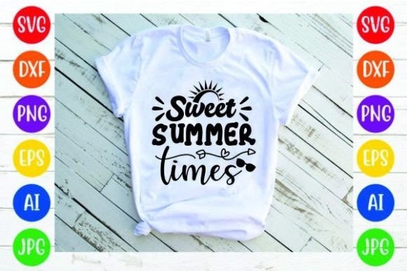 Sweet Summer Times Design: A Fresh Graphic and Print Template Review