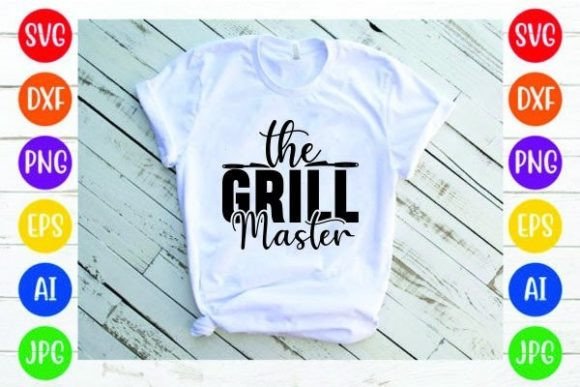 The Grill Master Design: Premium Graphics for Print Templates